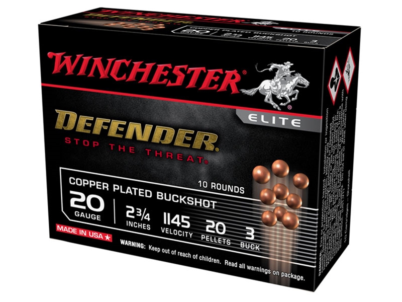 Winchester Defender 20GA 2.75' 3 Buck 10rd