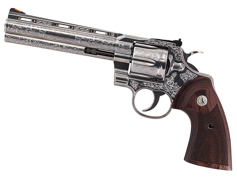 Colt Python .357Mag 6' 6rd Revolver, Engraved Stainless