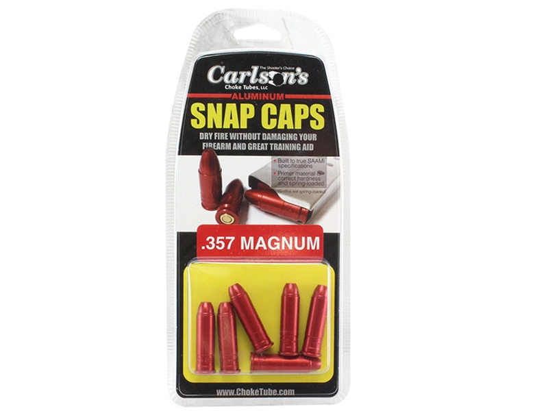 Carlson's Snap Caps 6 Pack, .357Mag