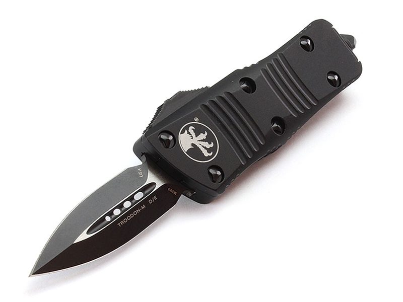 Microtech Knives Mini Troodon D/E Tactical 1.99' Black