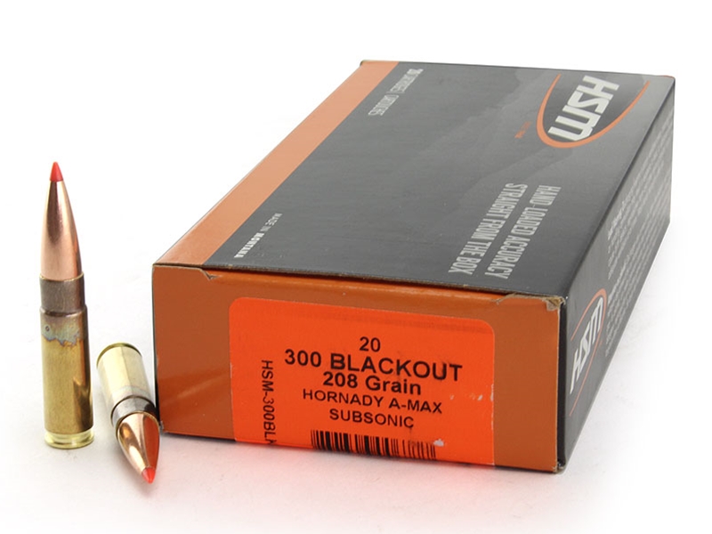 HSM Match .300 Blackout 208gr A-Max 20rd