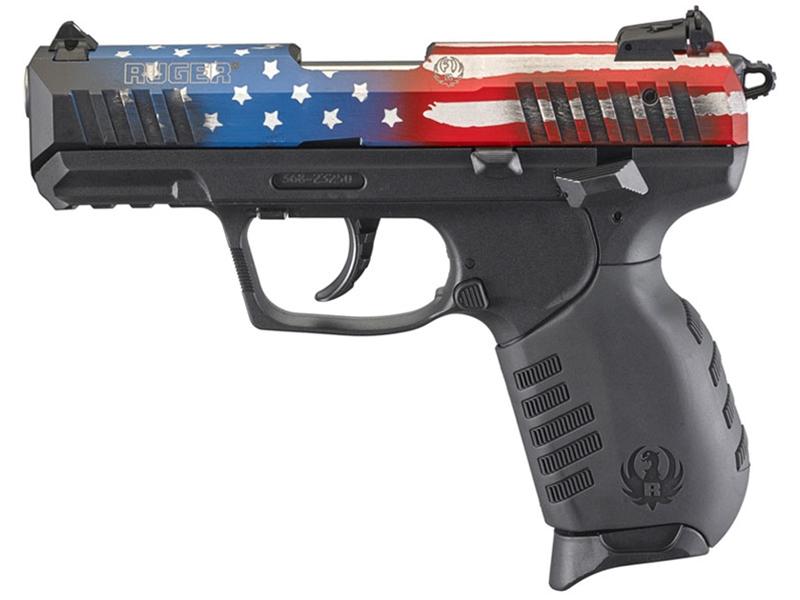 Ruger SR22 US Flag .22LR 3.5' Pistol