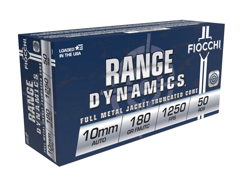 Fiocchi 10mm 180gr FMJ 50rd