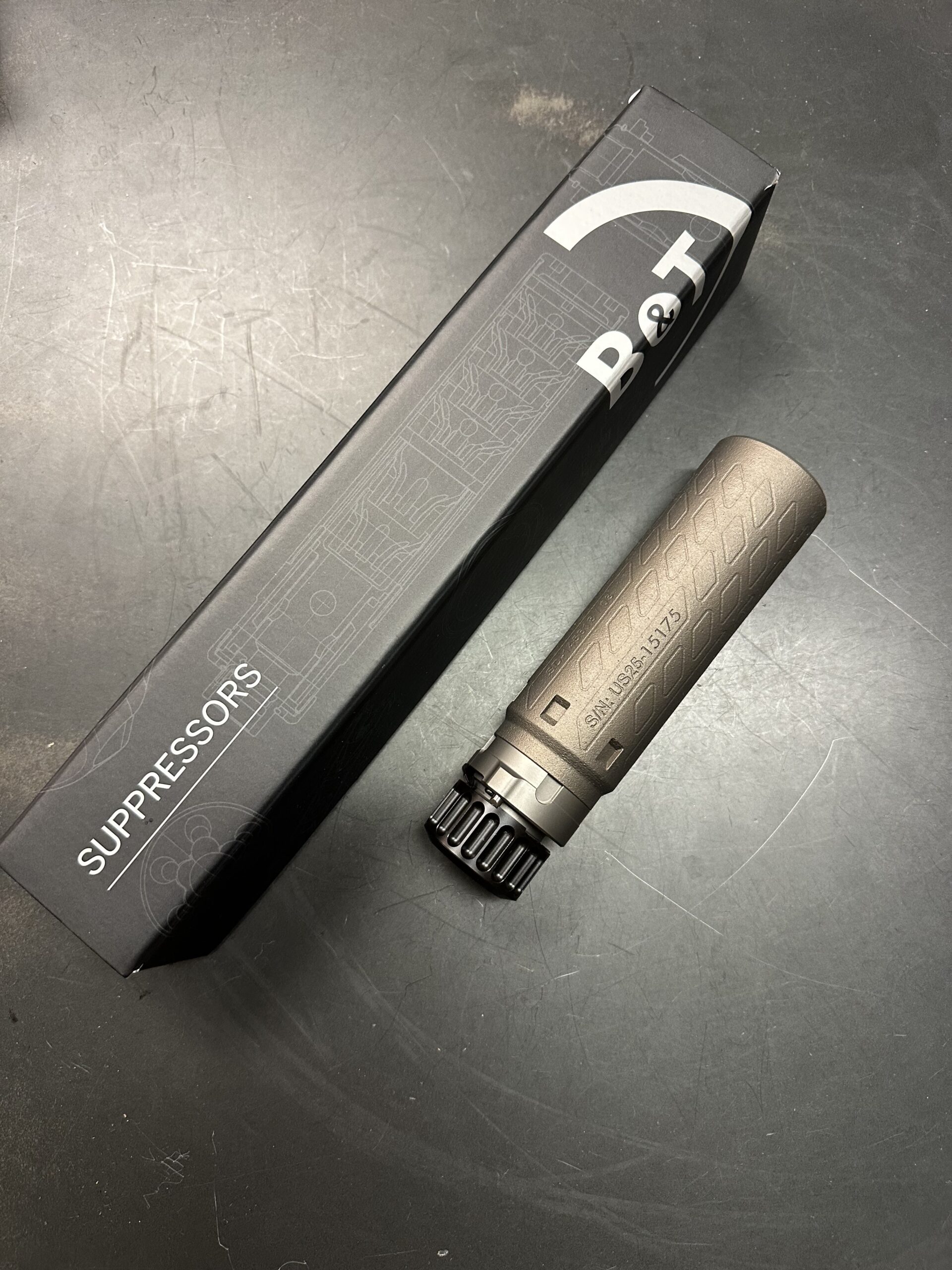 B&T XH-556 SC 5.56 Subcompact Suppressor with Surefire HUB | SD-556RBS-SC-Ti