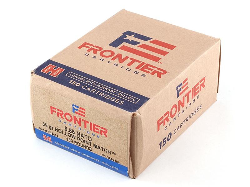 Hornady Frontier 5.56mm 55gr HP Match 150rd