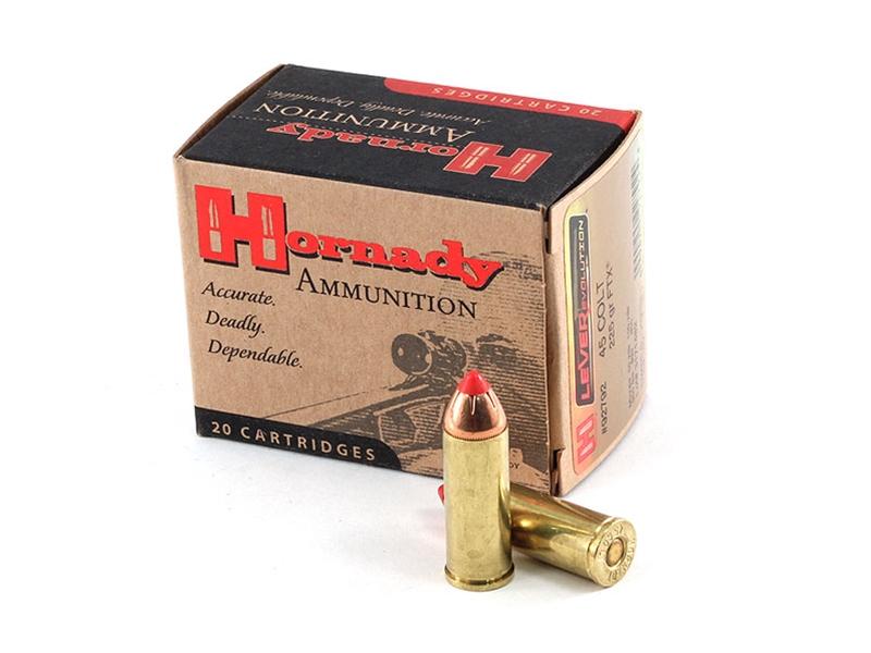 Hornady LEVERevolution .45LC 225gr FTX 20rd