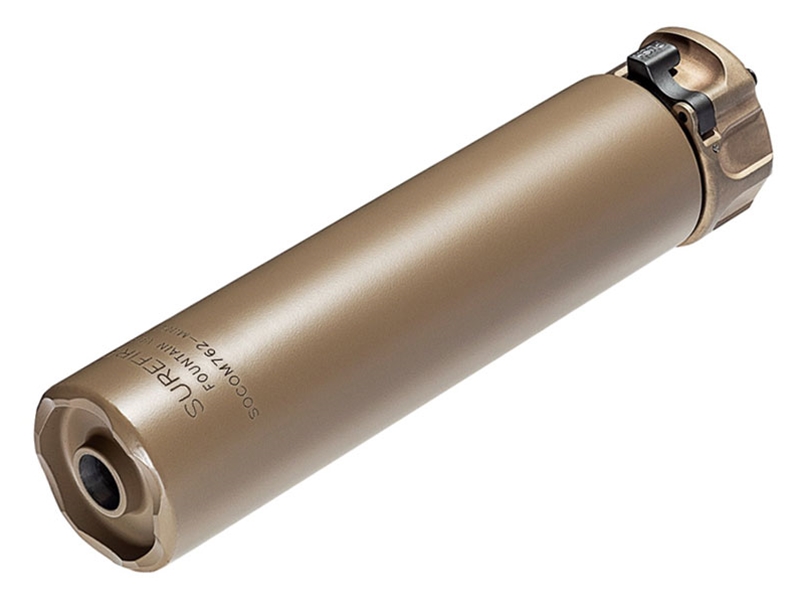 Surefire SOCOM762-MINI2-BK 2nd Gen 7.62 Suppressor FDE