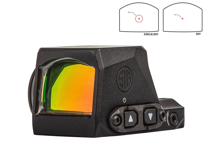 Sig Sauer Romeo-X Compact 2 MOA Circle Dot Red Dot Sight, Black