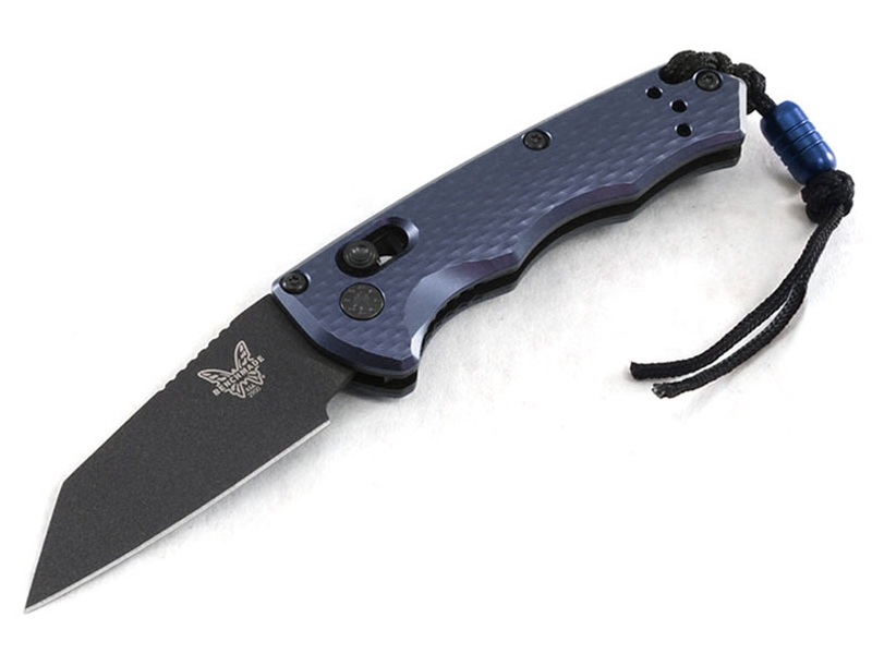 Benchmade Auto Immunity 2.49' Axis Folding Knife, Charcoal Gray