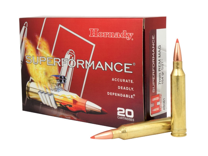 Hornady Superformance 7mm Rem Mag 154gr SST 20rd