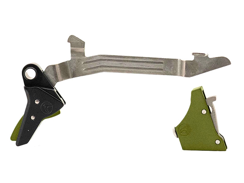 Timney Triggers Alpha Competition Series for Glock Gen 3-4, Green