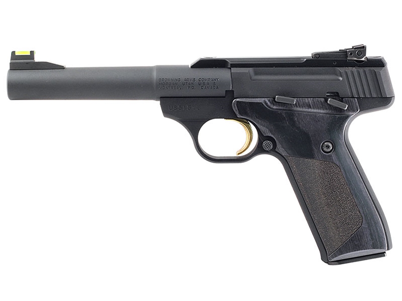 Browning Buck Mark Black Label Camper .22LR 5.5' 10rd Pistol