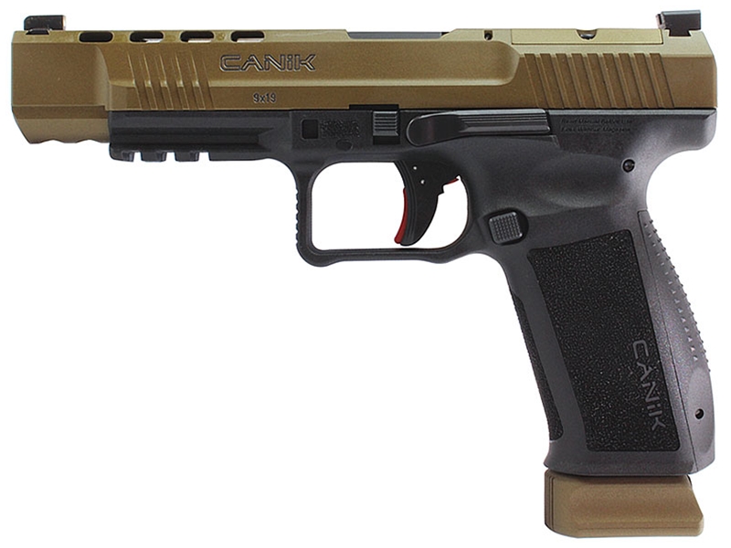Canik Mete SFX 9mm 5.2' Pistol, Black/Bronze