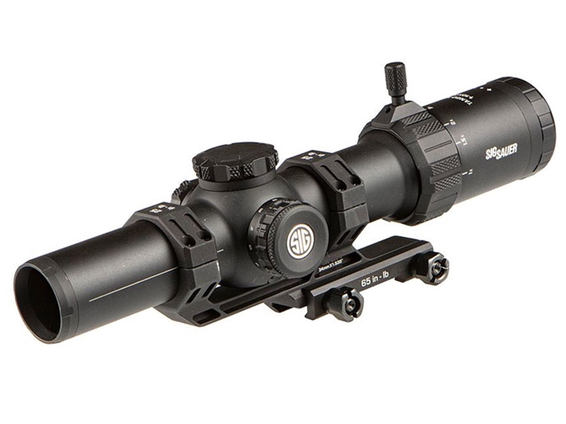 Sig Sauer Tango MSR 1-10x26mm Illuminated BDC10 FFP Reticle, Black