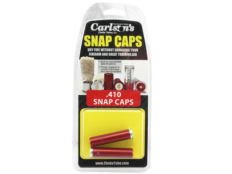 Carlson's Aluminum Snap Caps 2 Pack, .410 Bore