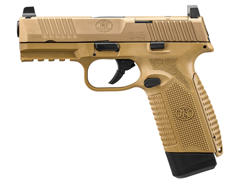 FN 545 MRD .45ACP 4.1' 15rd Pistol, FDE