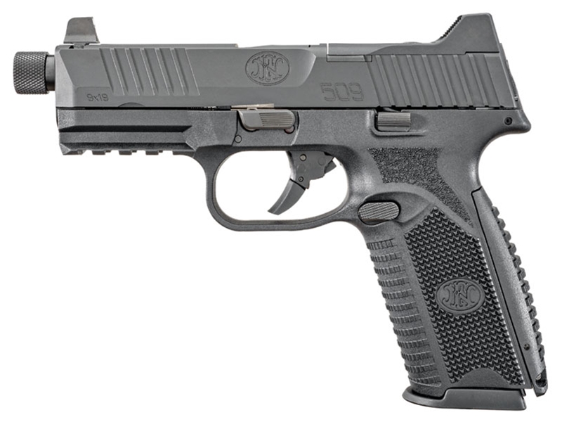 FN 509 Tactical 9mm NMS NS BLK 4.5' TB - LE ONLY