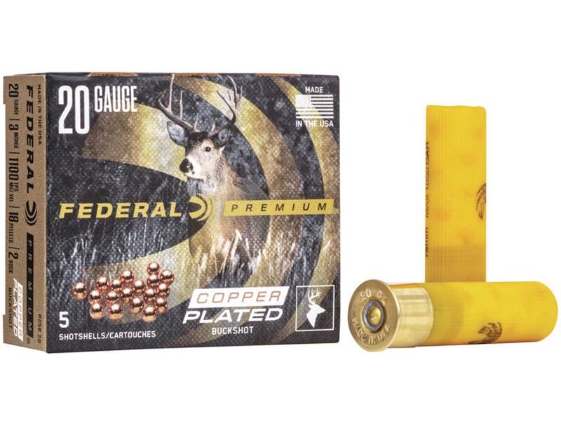 Federal Vital-Shok 20GA 3' #2 Buck 5rd