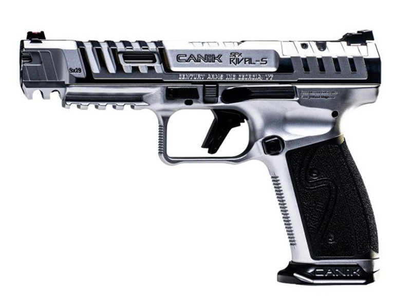Canik Rival-S SFX 9mm 5' Pistol, Chrome