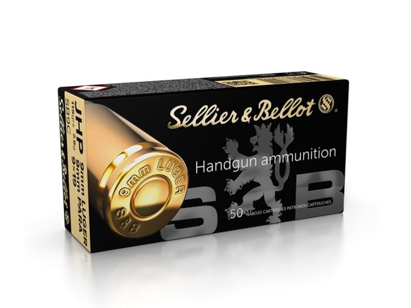 S&B 9mm 115gr JHP 50rd