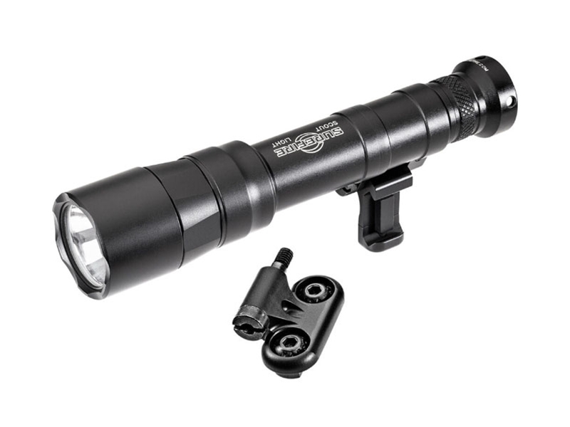 SureFire M640DFT Scout Pro Dual Fuel Turbo MLok Weaponlight, Black