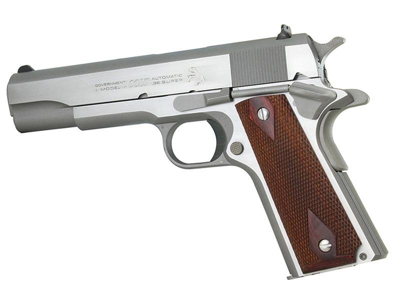 Colt Government 38 Super 5' Stainless Pistol