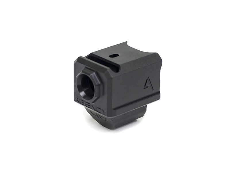Agency Arms 417 Glock Gen 5 Single Port Compensator, Black