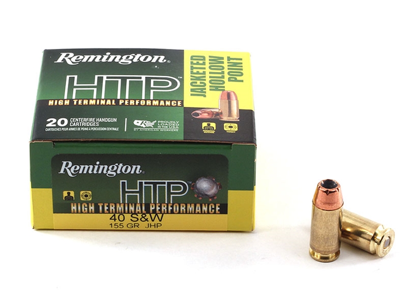 Remington High Terminal Performance .40SW 155gr JHP 20rd