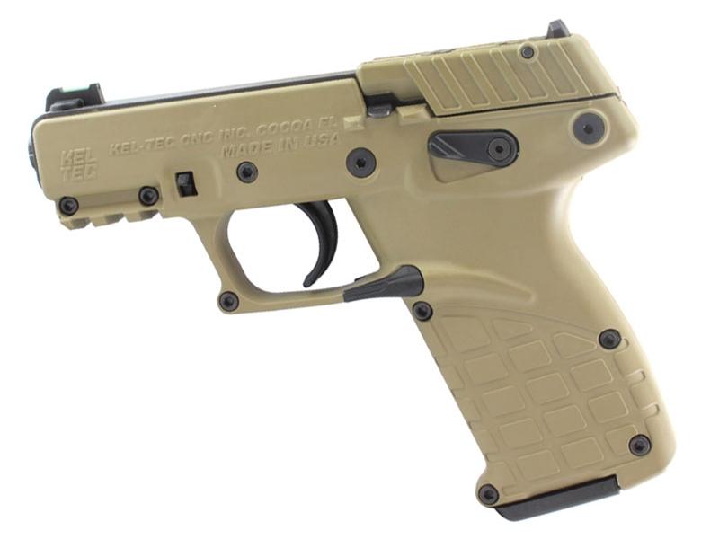 Kel-Tec P17 .22LR 4' Pistol 16+1 TB Black/Tan