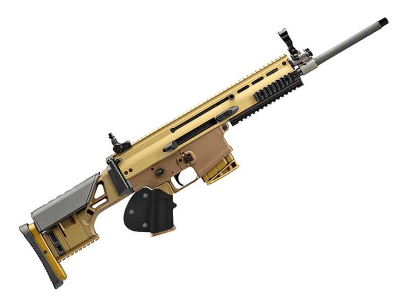 FN SCAR 17S DMR NRCH 6.5CM 16' 10rd Rifle, FDE - CA