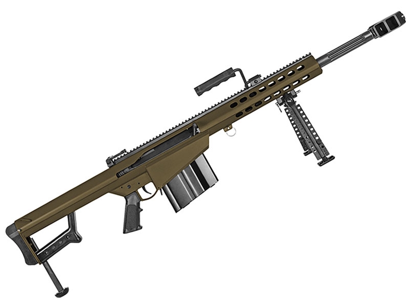 Barrett Model 82A1 50BMG 20' 10rd Rifle, Coyote Brown