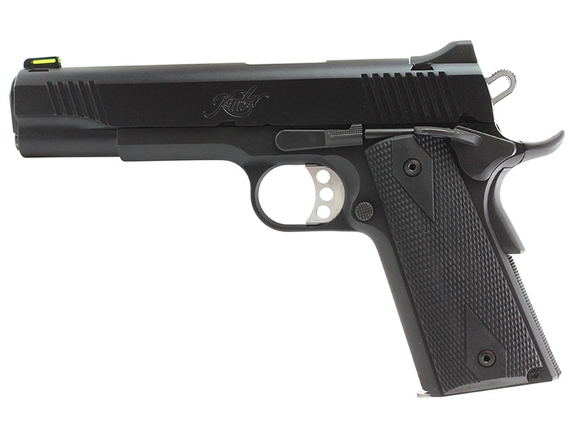 Kimber Custom II .45ACP Pistol 5' Green Fiber Optic