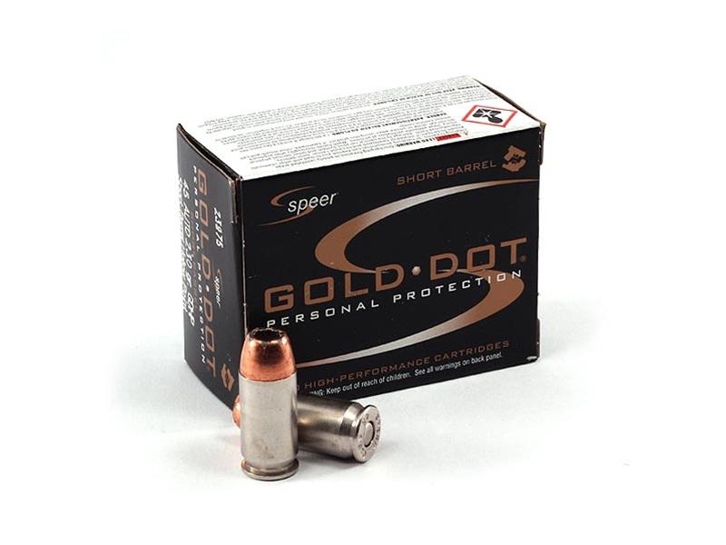 Speer Gold Dot Short Barrel .45ACP 230gr 20rd