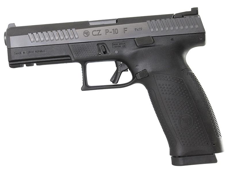 CZ P-10 F 9mm Black Pistol 19rd 91540