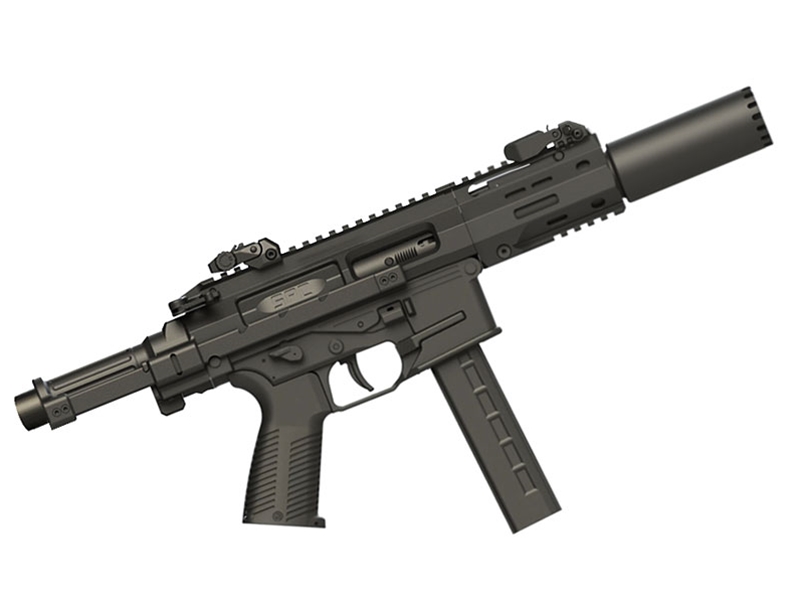B&T SPC9SD PDW Kit 9mm Suppressed Pistol