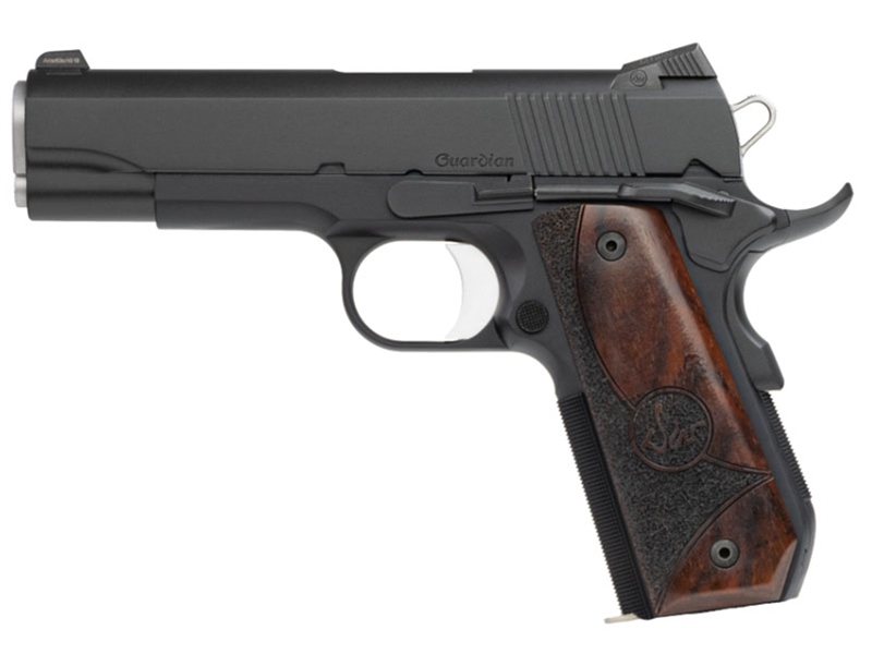 Dan Wesson Guardian .38 Super 4.25' Pistol, Black Duty Finish