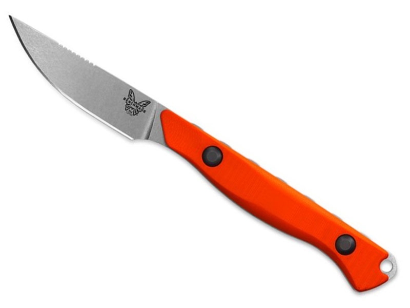 Benchmade Flyway 2.7' Fixed Knife, Orange G10