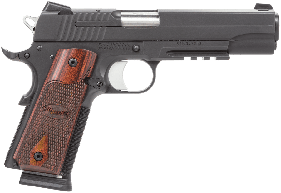 SIG SAUER 1911 FULL SIZE CA COMPLAINT RAIL