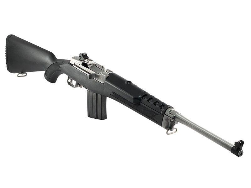 Ruger Mini 14 Ranch 5.56mm 18.5' 20rd Synthetic Rifle, Stainless