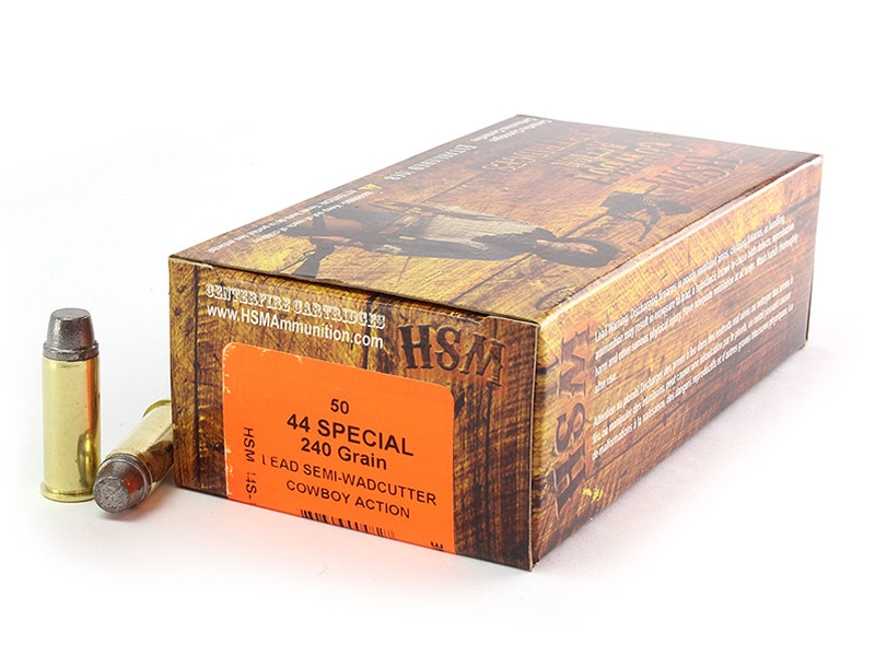 HSM Cowboy Action .44 Special 240gr SWC 50rd