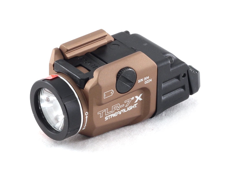 Streamlight TLR-7A Flex FDE Tactical Weapon Light 500 Lumens