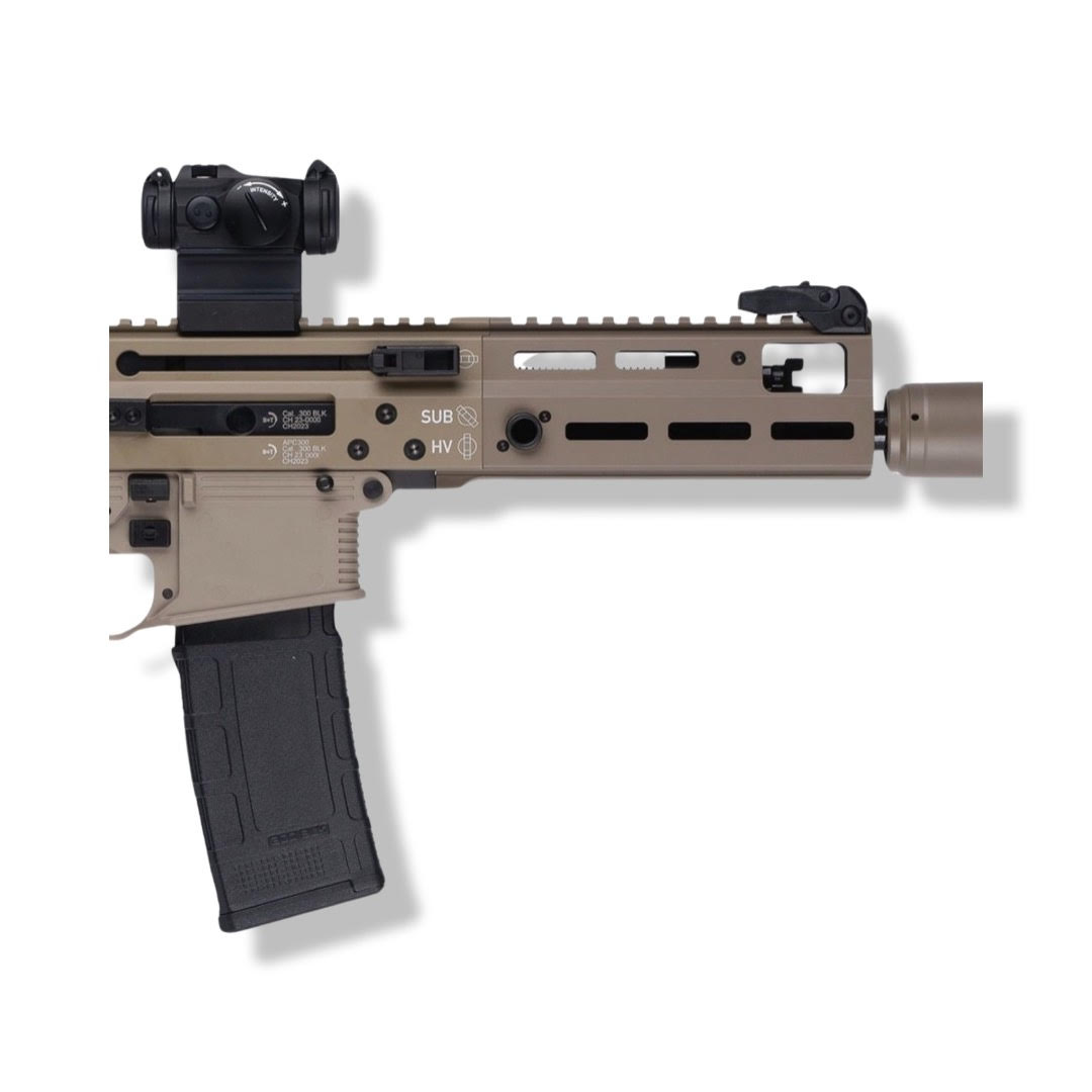 B&T APC300 Full Length GEN2 Handguard Coyote Tan Handschutz 182mm – APC300 KSK Version
