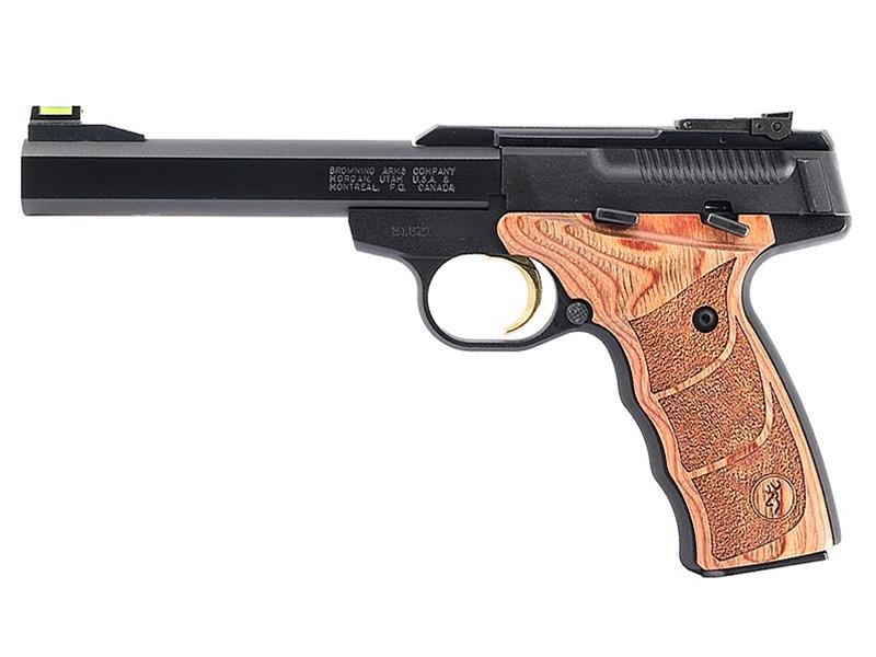 Browning Buck Mark Plus Walnut UDX 5.5' Adj Sights
