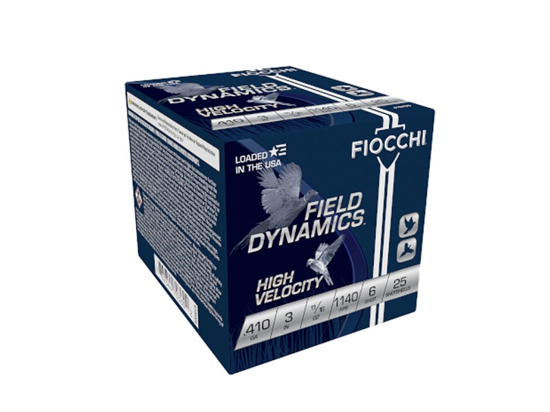 Fiocchi Upland Game 410GA 3' 11/16oz #6 Shot 25rd