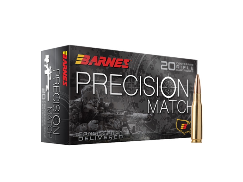 Barnes Precision Match 5.56mm NATO 85gr OTM 20rd