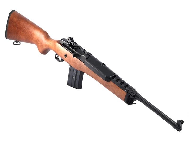 Ruger Mini 14 Ranch 5.56mm 18.5' 20rd Hardwood Rifle, Blued