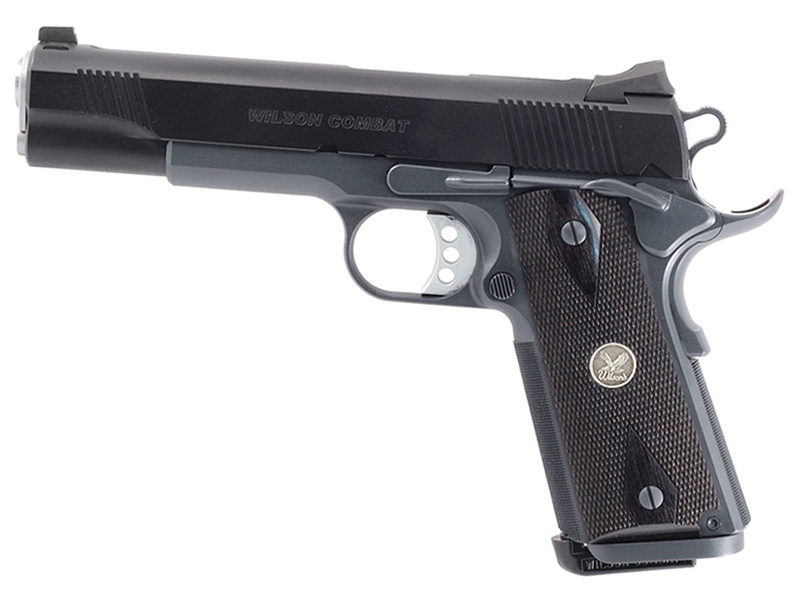 Wilson Combat CA Tactical Supergrade .45ACP 5' Pistol, Black/Gray