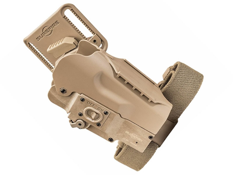 Surefire Masterfire Pro Rapid Deploy Holster, Right - Tan