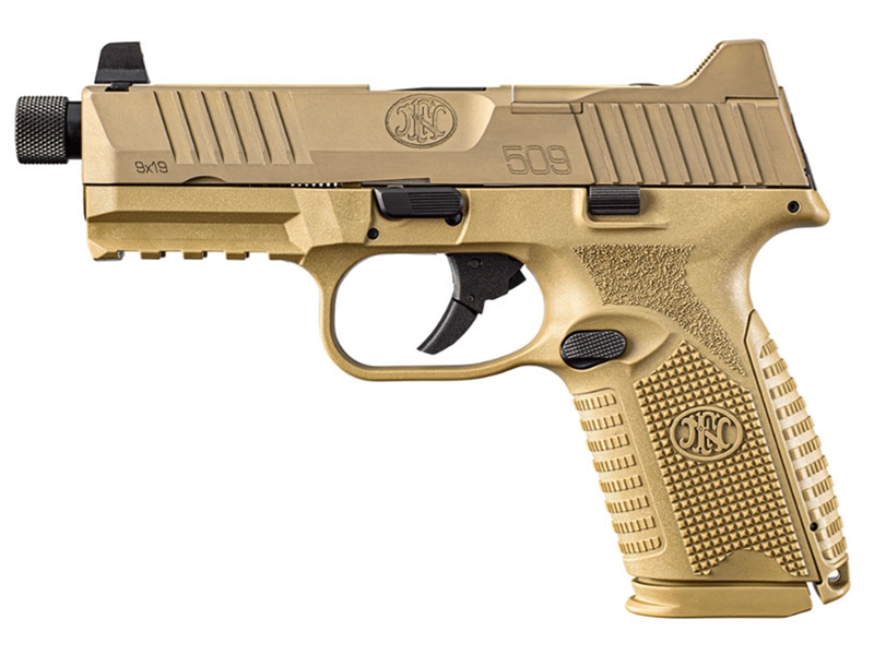 FN 509 Midsize Tactical 9mm NMS FDE 4.5' TB