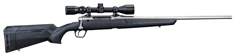 SAVAGE ARMS AXIS XP STAINLESS (SCOPE PACKAGE)